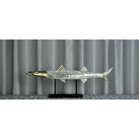 STANDALONE Gold Mosaic Fish Medium ST1619488